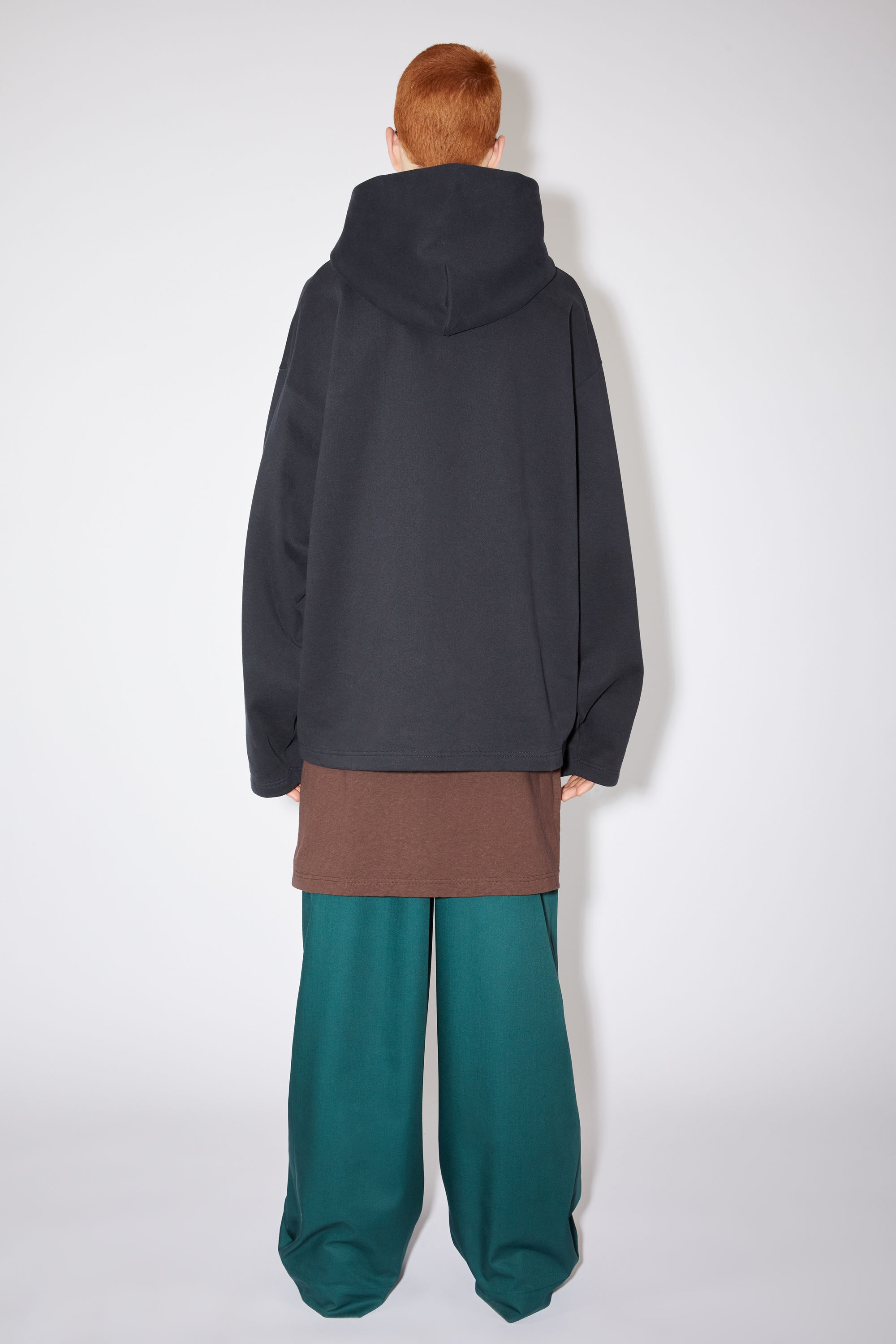 Rainbow hooded sweatshirt - Black - 3