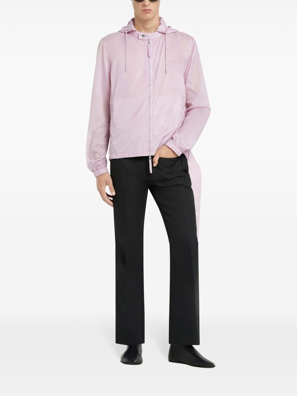hooded windbreaker - 2