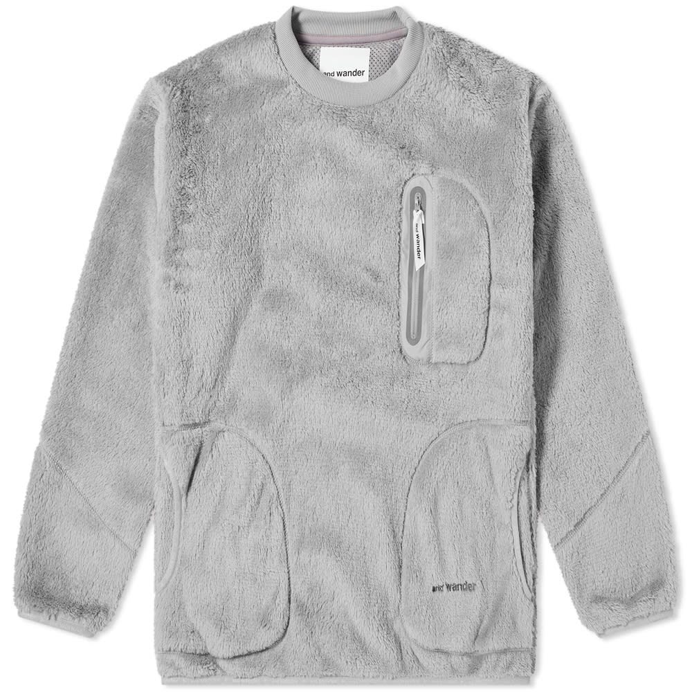 And Wander High Loft Fleece Sweat - 1