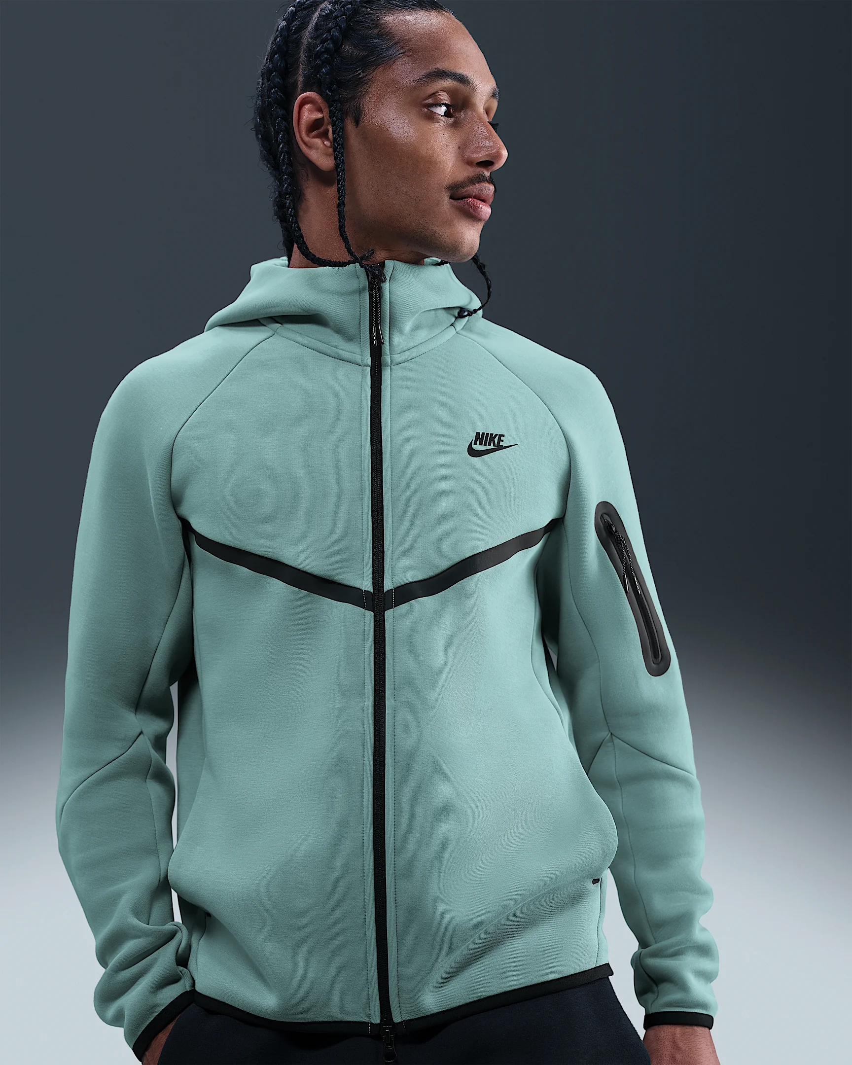 Nike Tech Men's Fleece Windrunner Full-Zip Jacket - 1