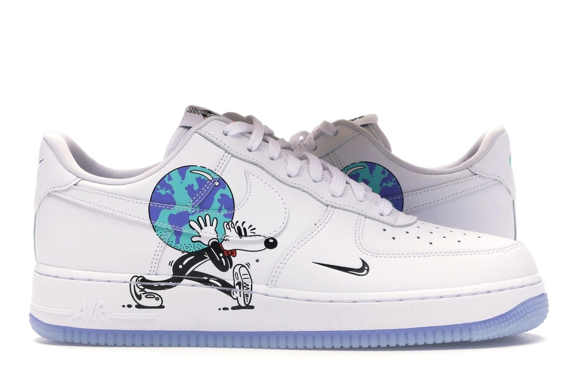 Nike Air Force 1 Flyleather Steve Harrington Earth Day (2019) - 1