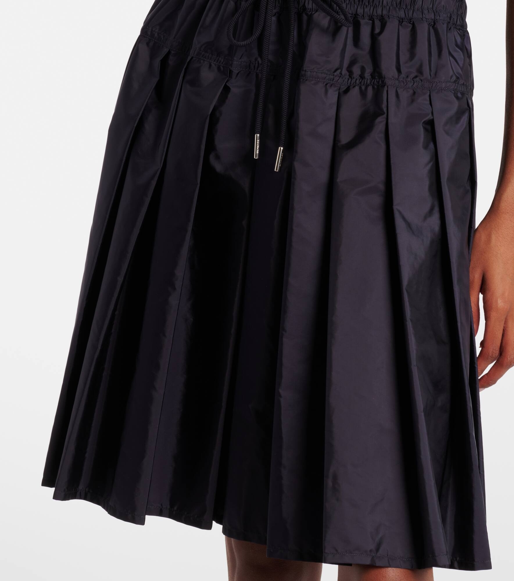 Technical cotton polo dress - 5