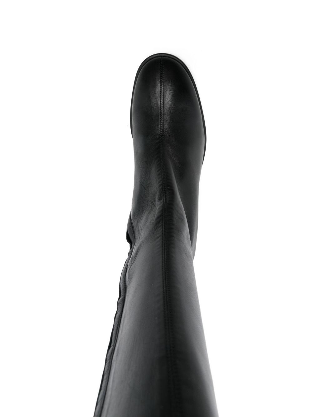 Ariana nappa-leather block-heel boots - 4