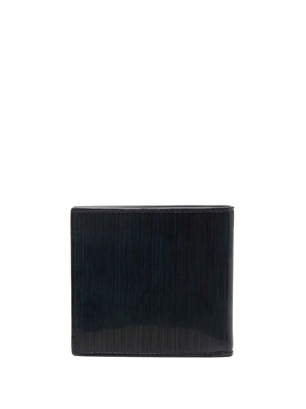 textured logo-print wallet - 2