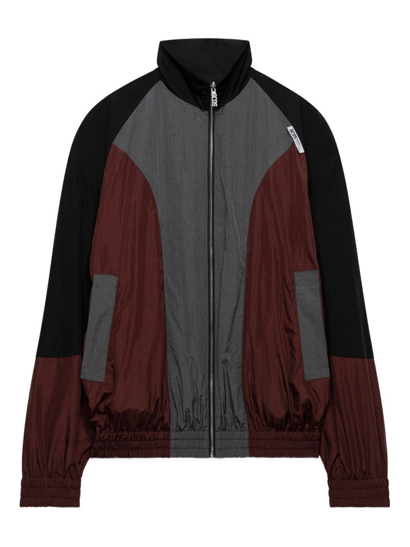 colour-block jacket 1