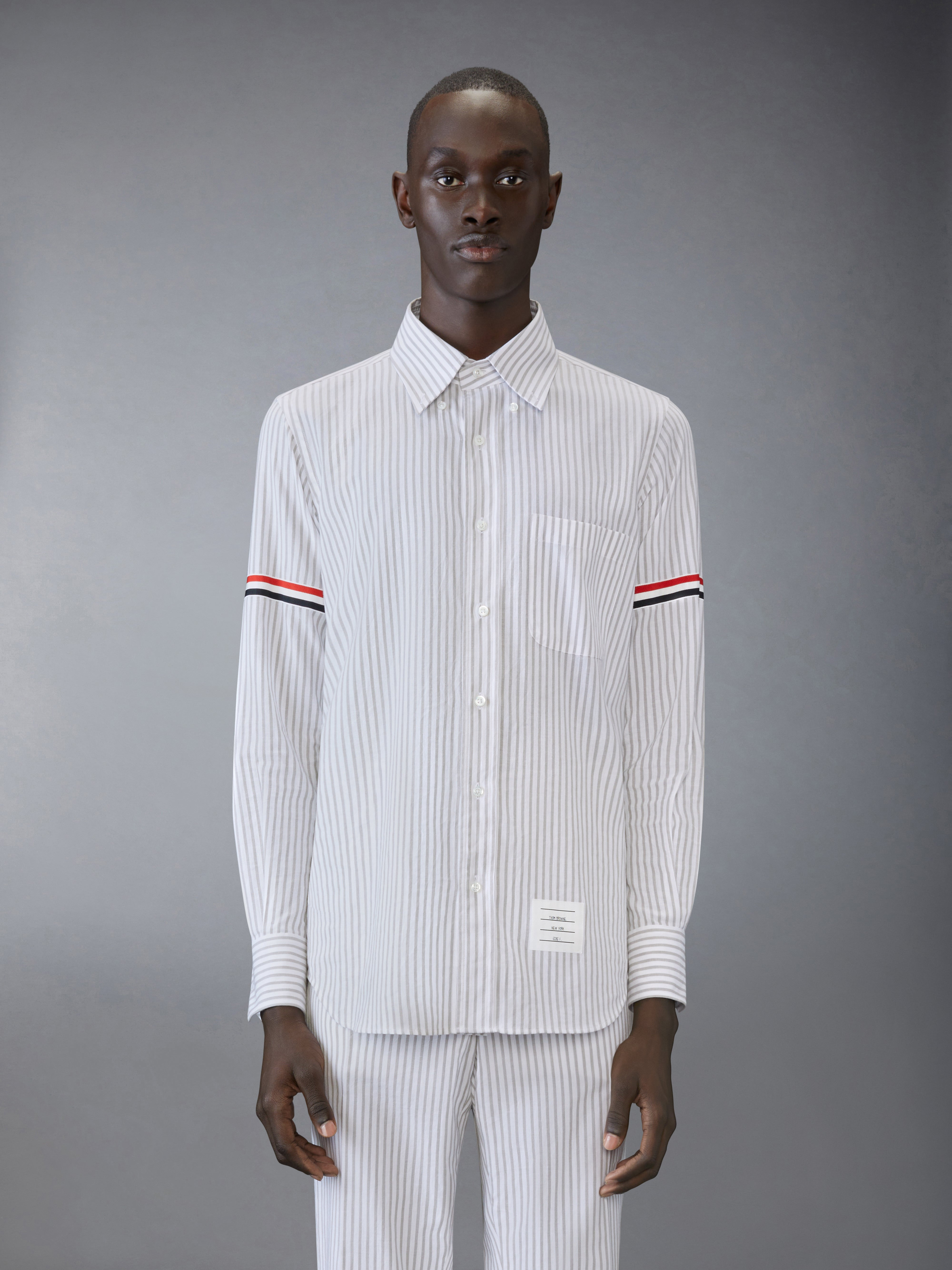 MADRAS COTTON ARMBAND SHIRT - 3