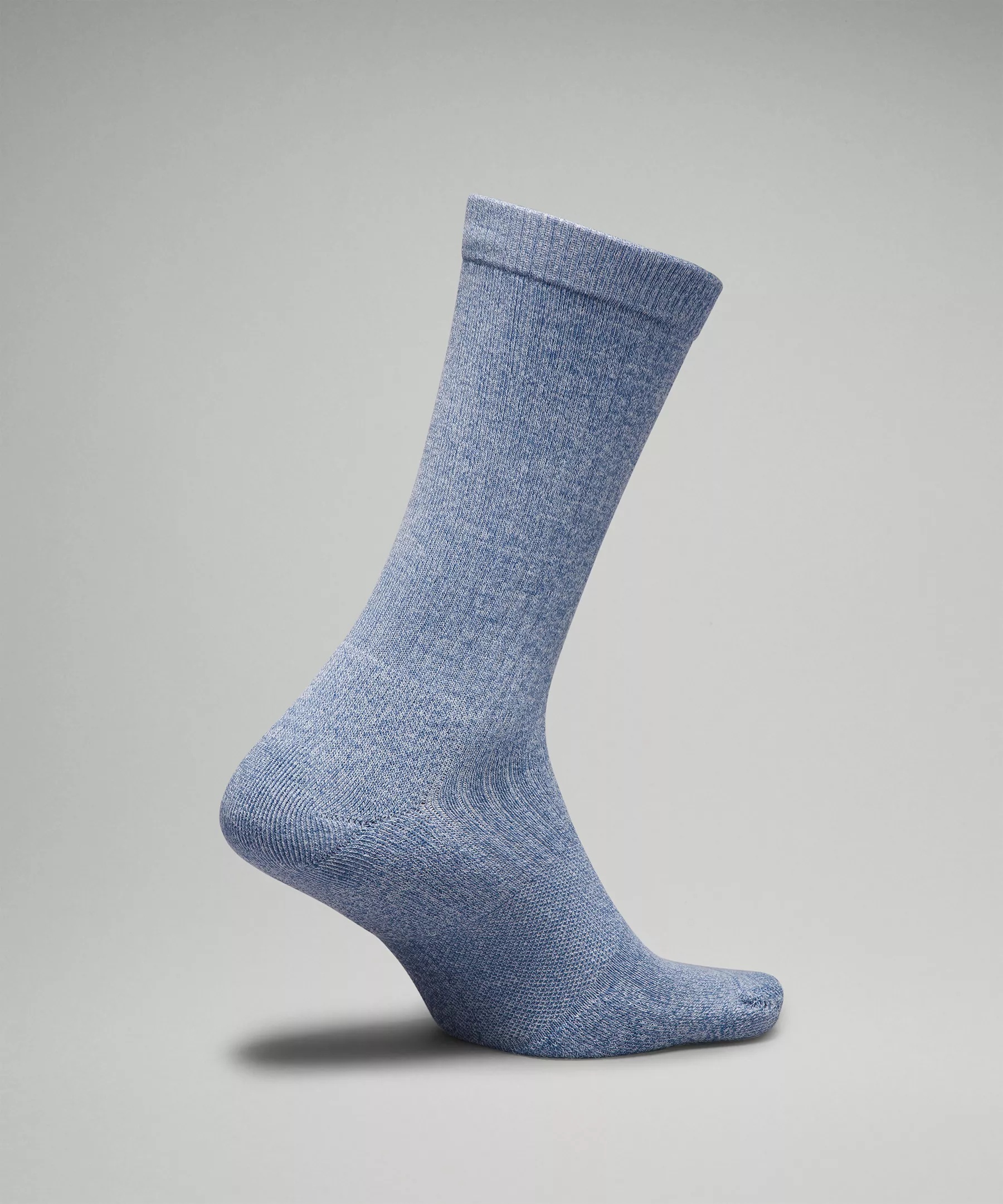 Men's Daily Stride Ribbed Comfort Crew Socks - 4
