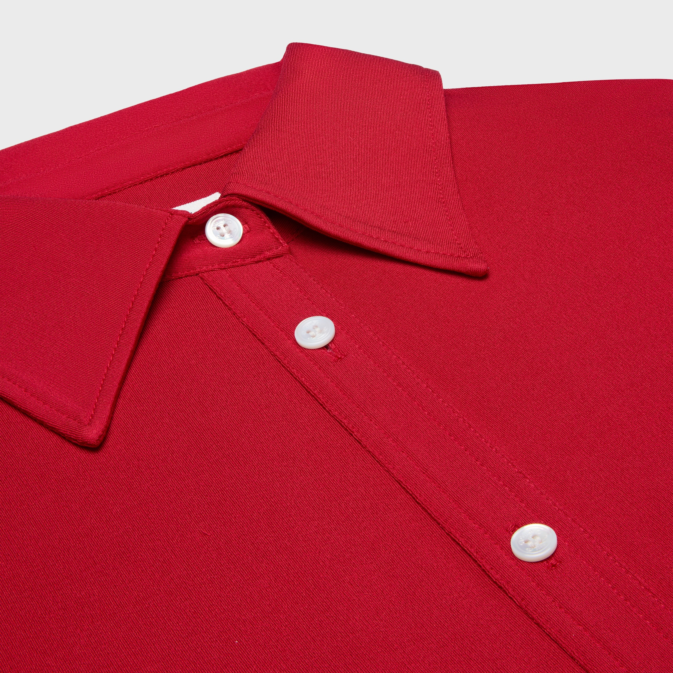 fitted shirt IN viscose jersey - 3
