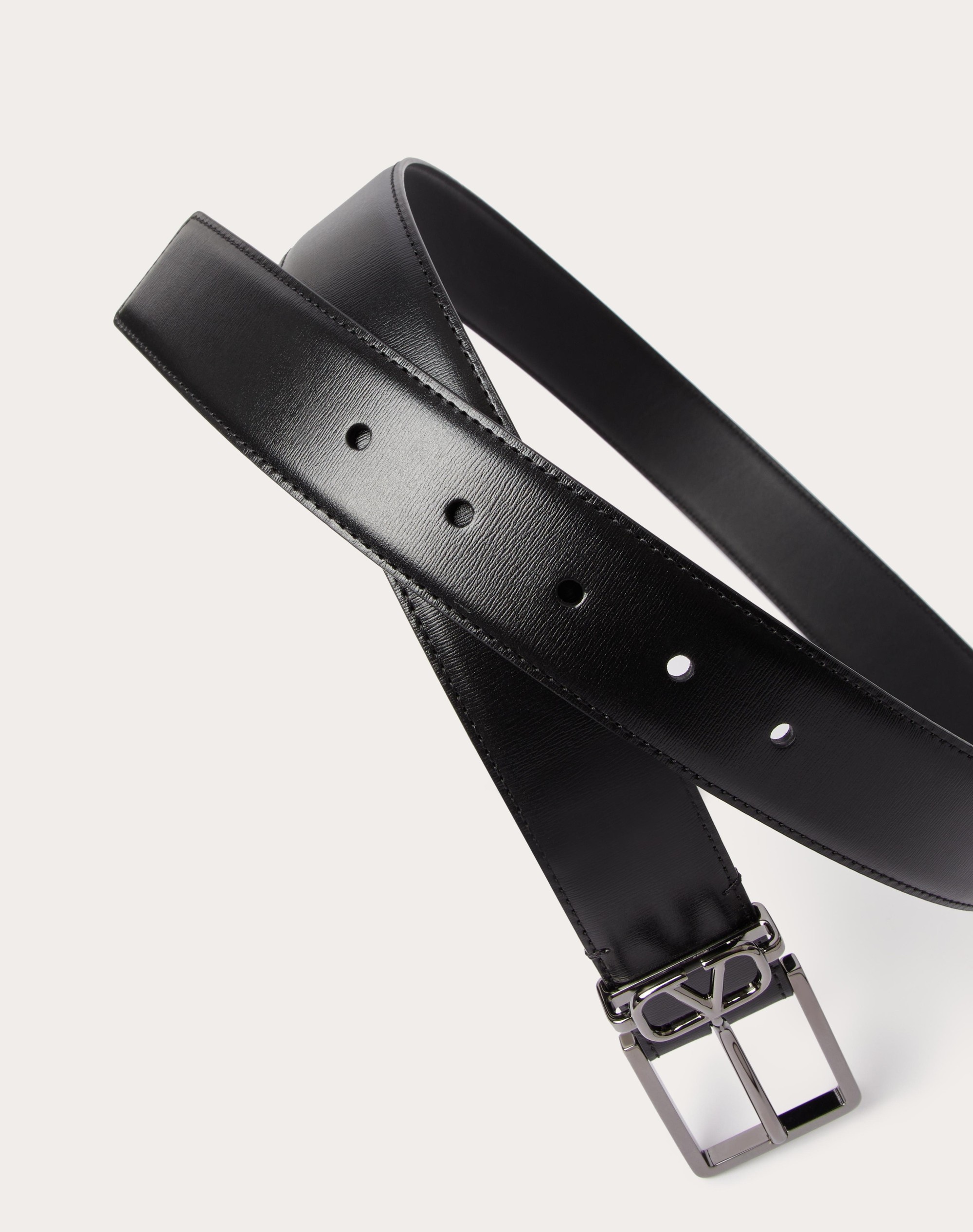 MINI VLOGO SIGNATURE CALFSKIN BELT 35MM - 2