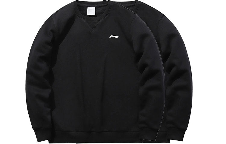 Li-Ning Essential Logo Sweatshirt 'Black' AWDPD19-12 - 3