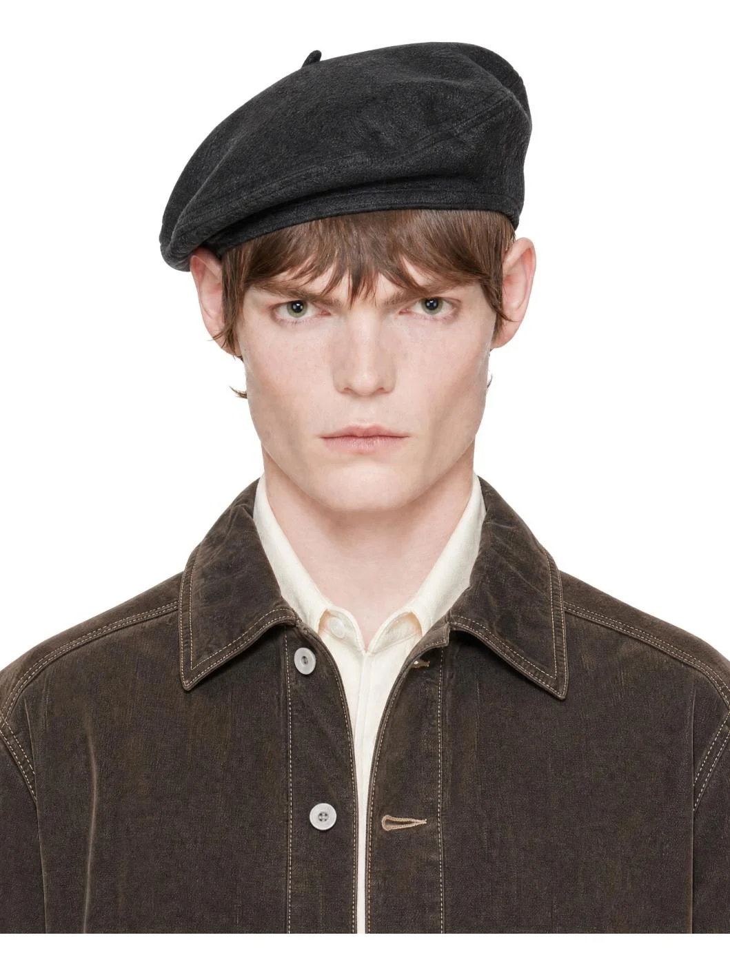 Gray 'The Valérie' Beret - 1