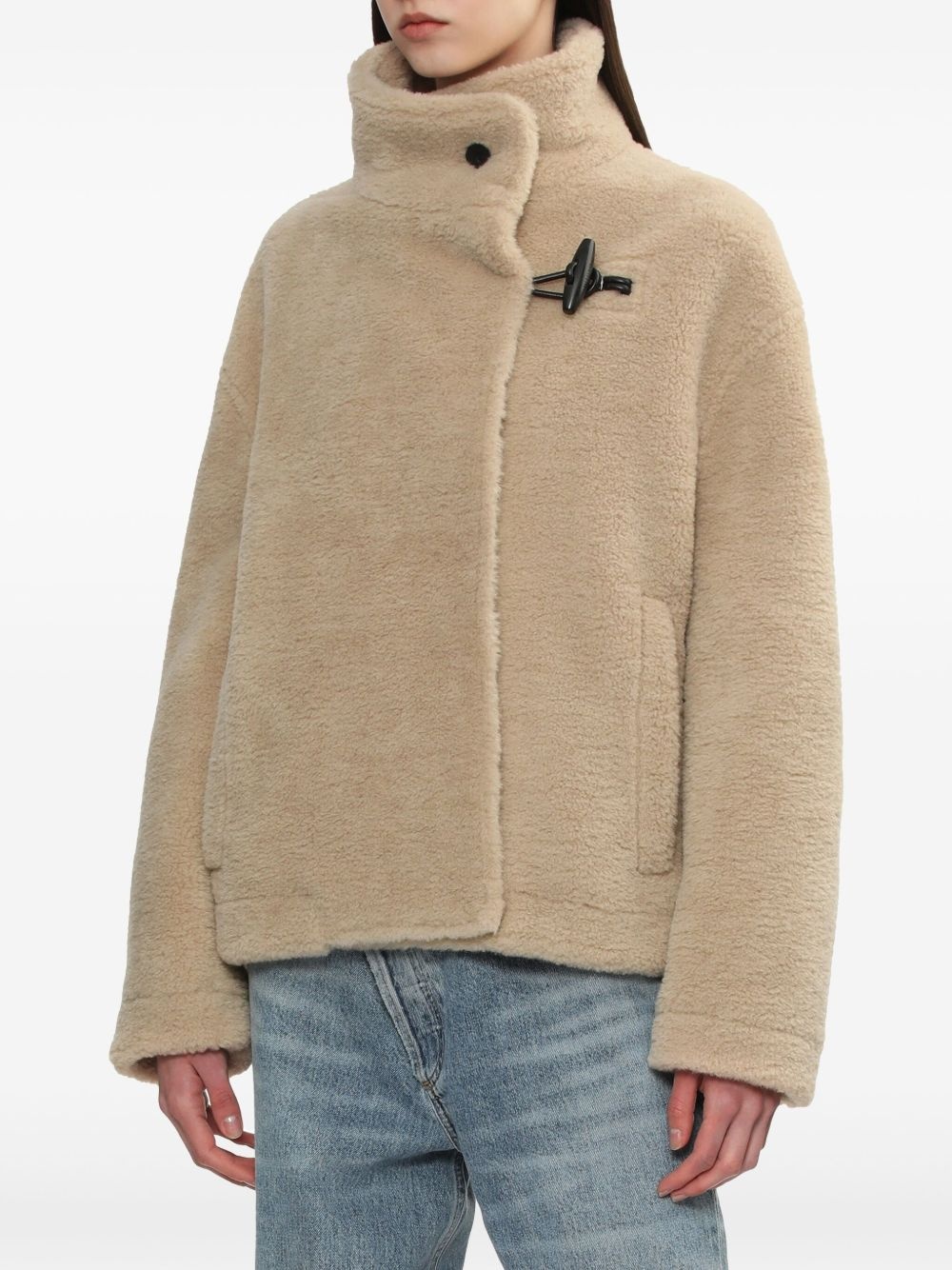 logo-patch jacket - 3