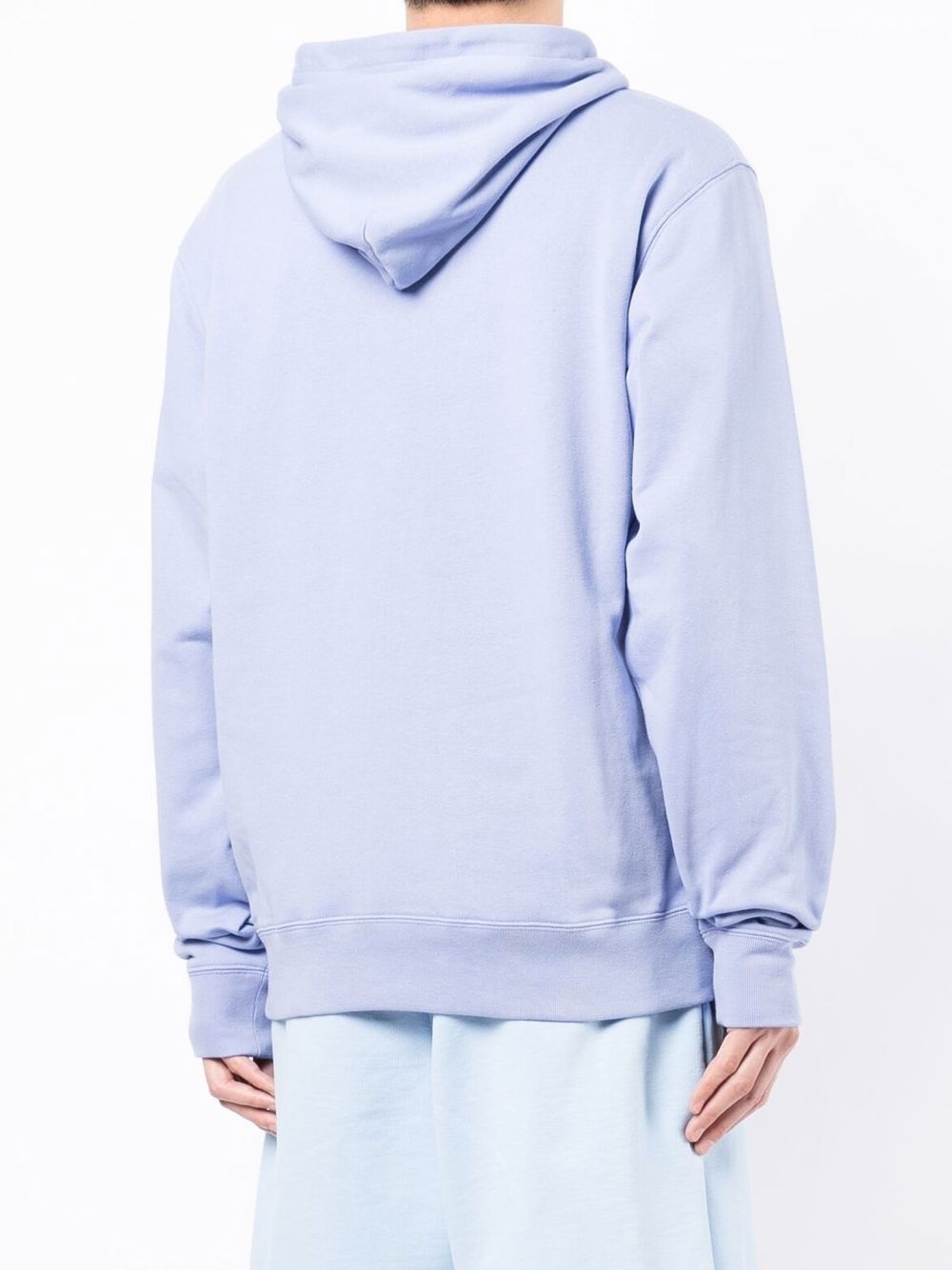 logo print hoodie - 4