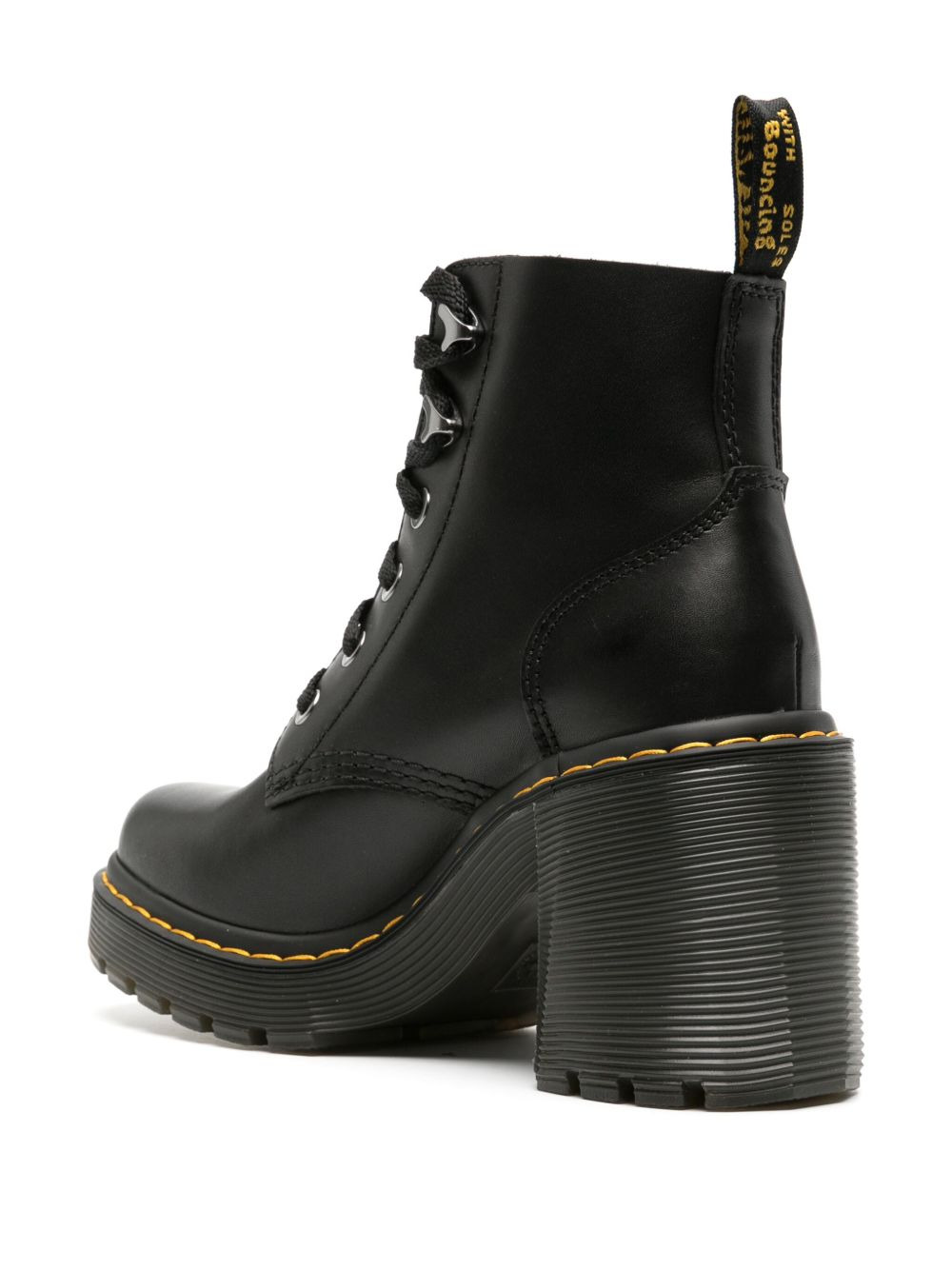 Jesy 86mm lace-up leather boots - 3
