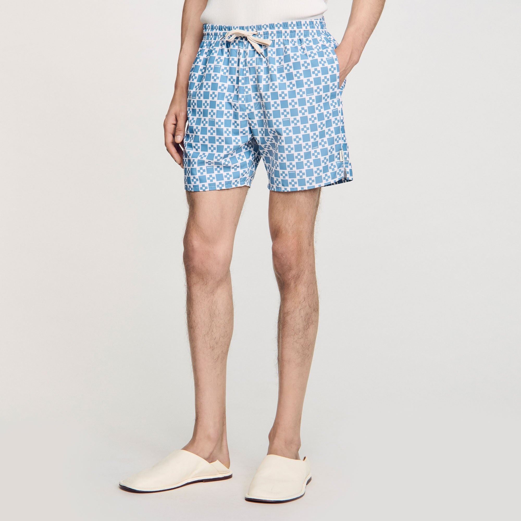 SQUARE CROSS SWIM SHORTS - 4