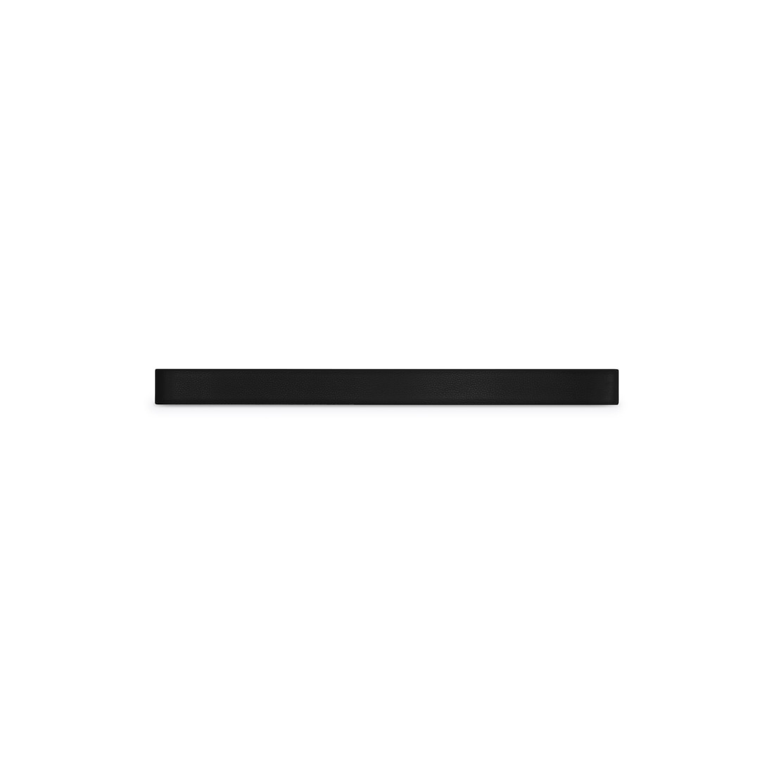 Men's Bb Reversible Belt In Grained Calfskin  in Black - 2