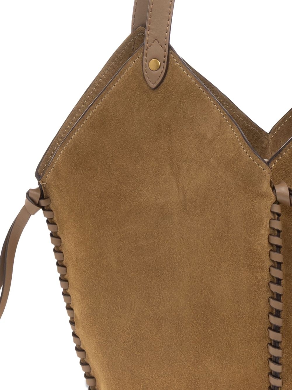 leather tote bag - 6