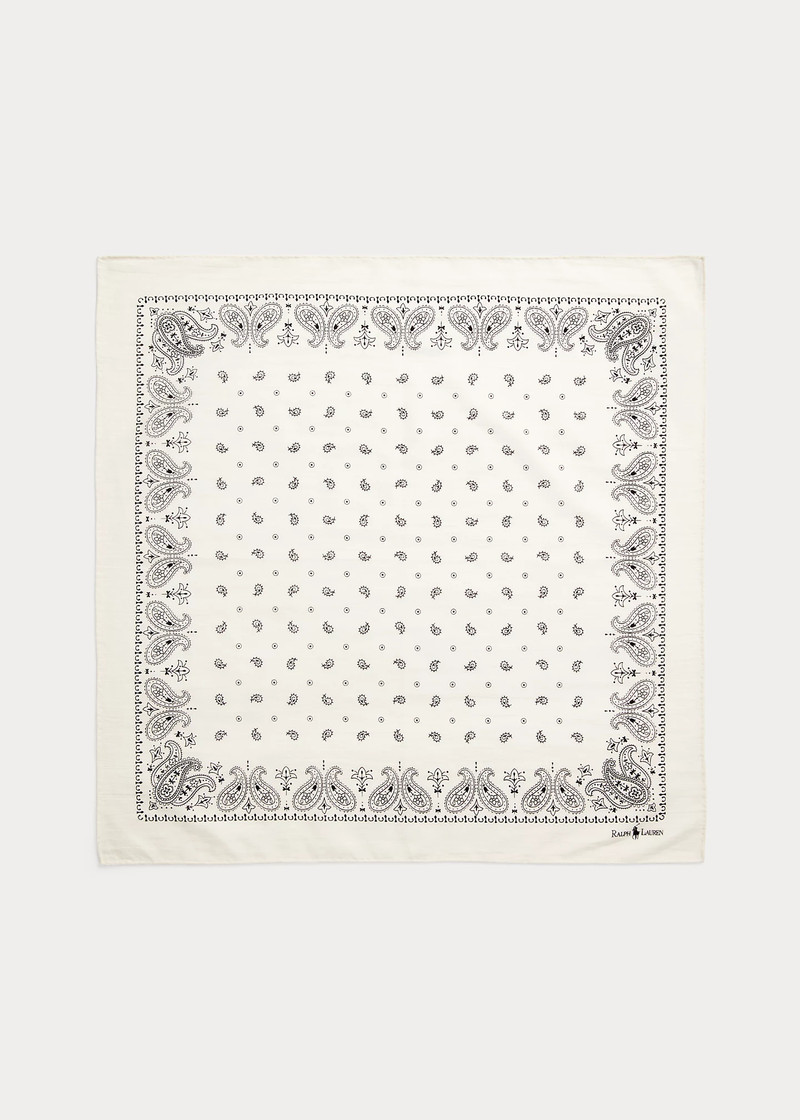 Paisley Cotton Bandanna 1