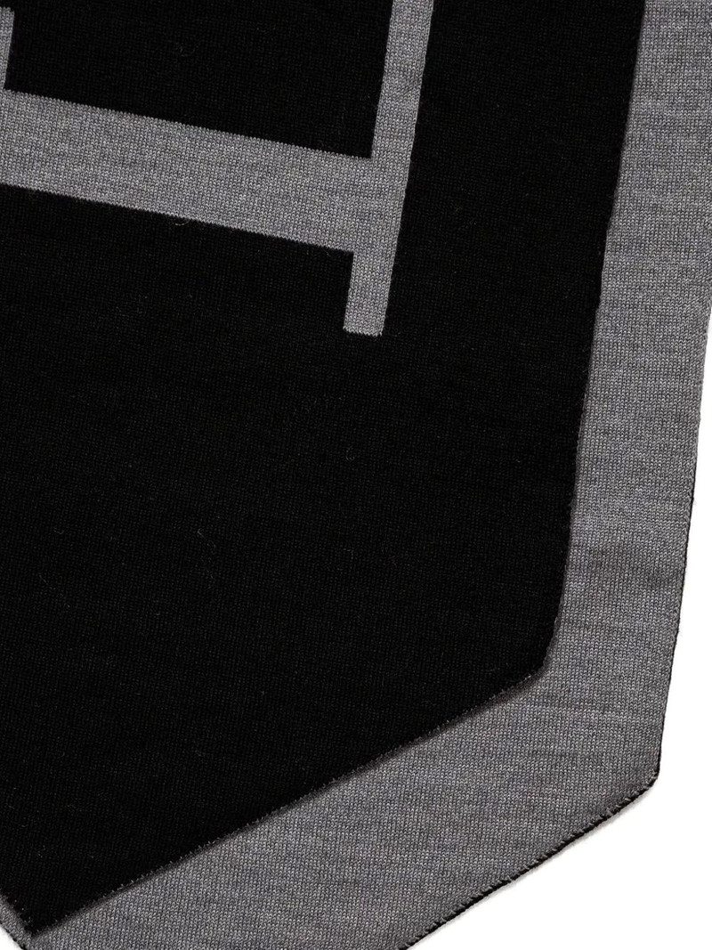 Lanvin logo-print scarf outlook