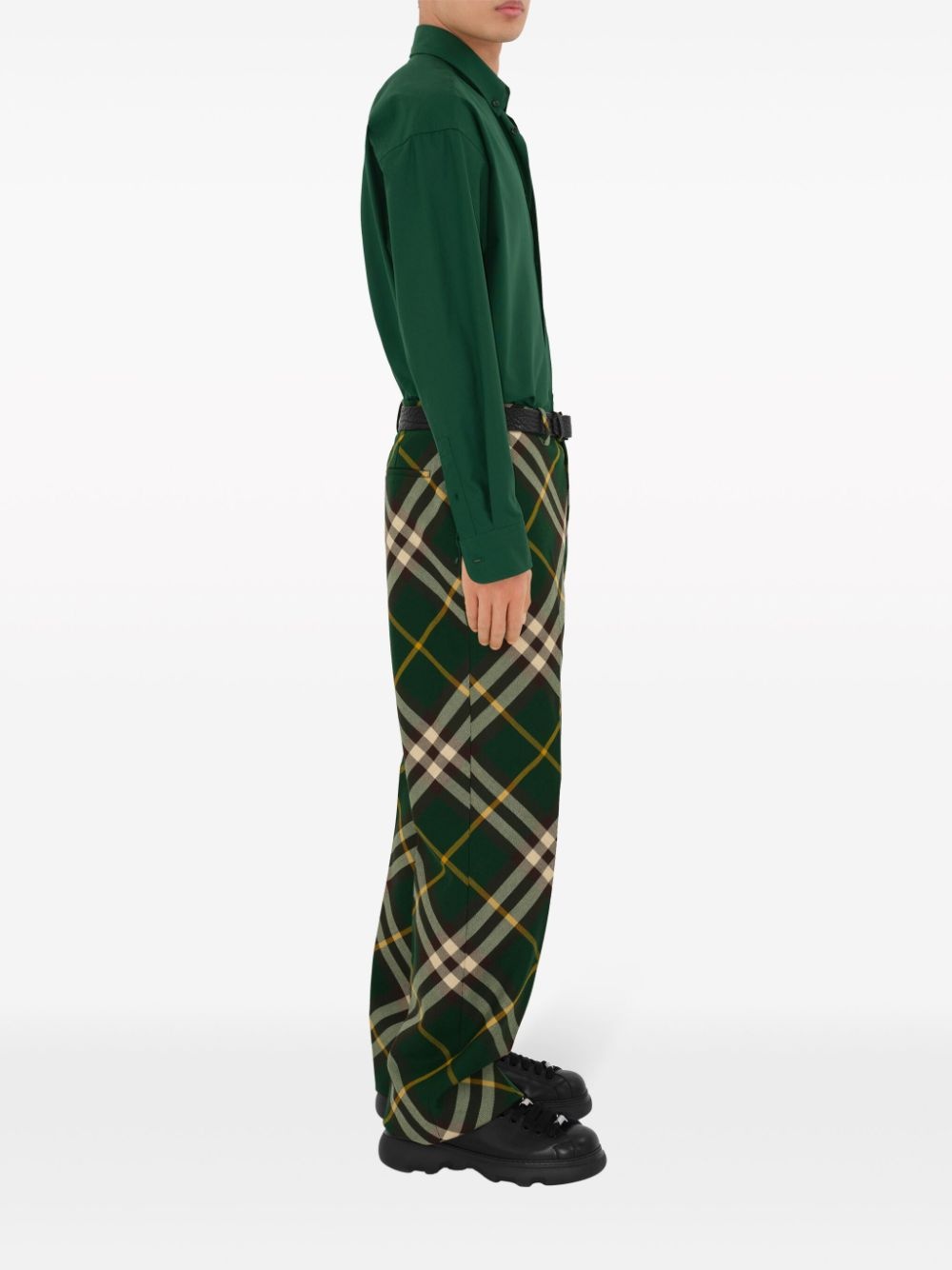 EKD-embroidered cotton shirt - 3