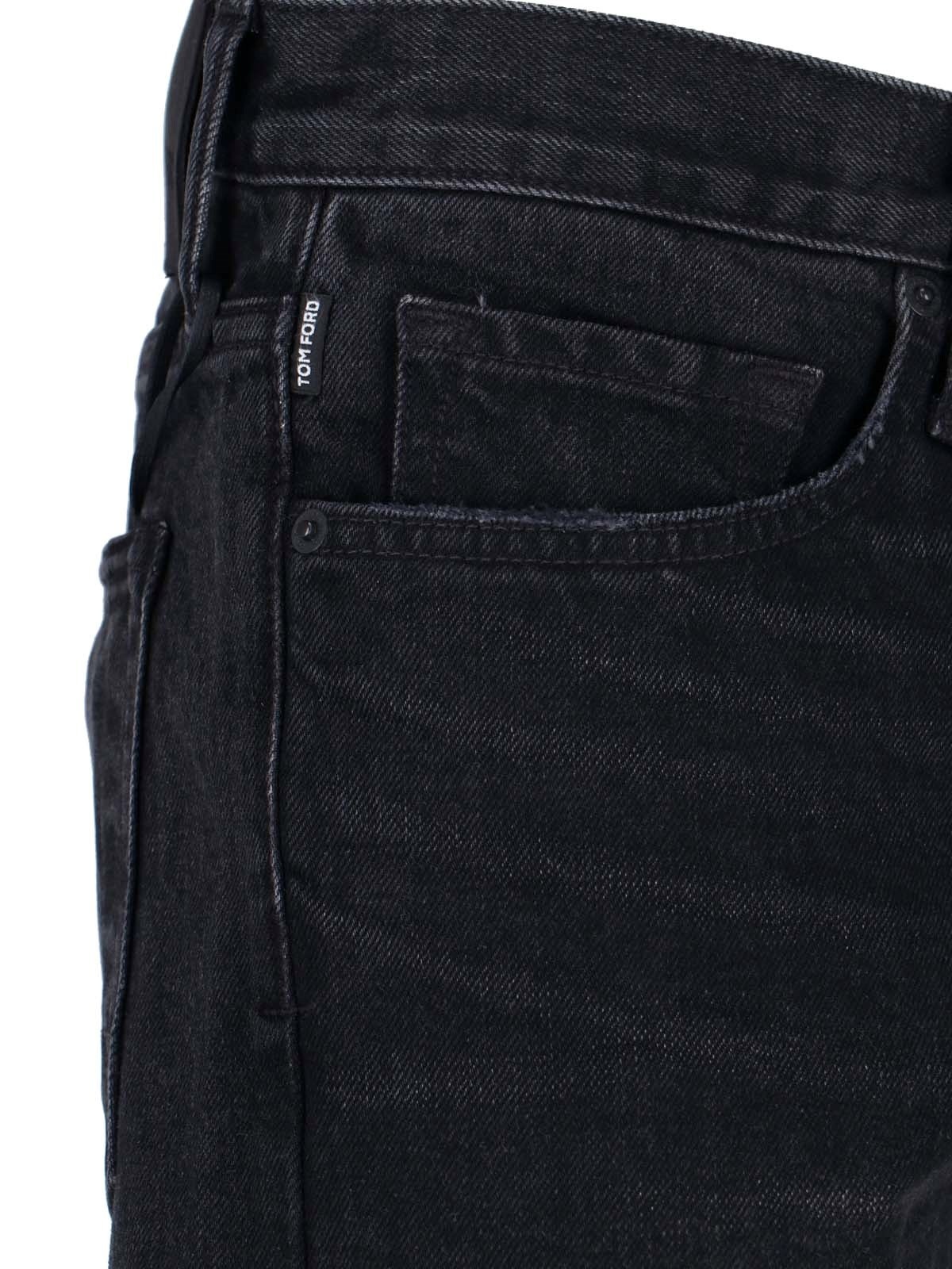 LOGO STRAIGHT JEANS - 4