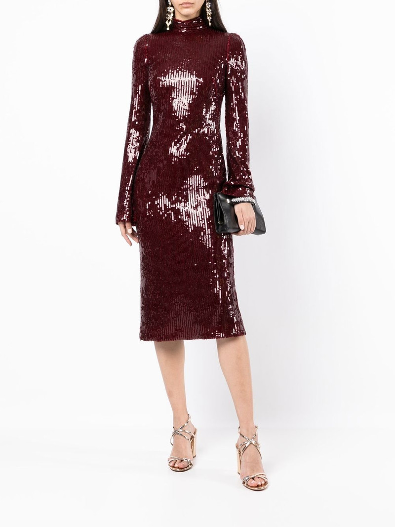 GALVAN Orb sequin-embellished dress outlook