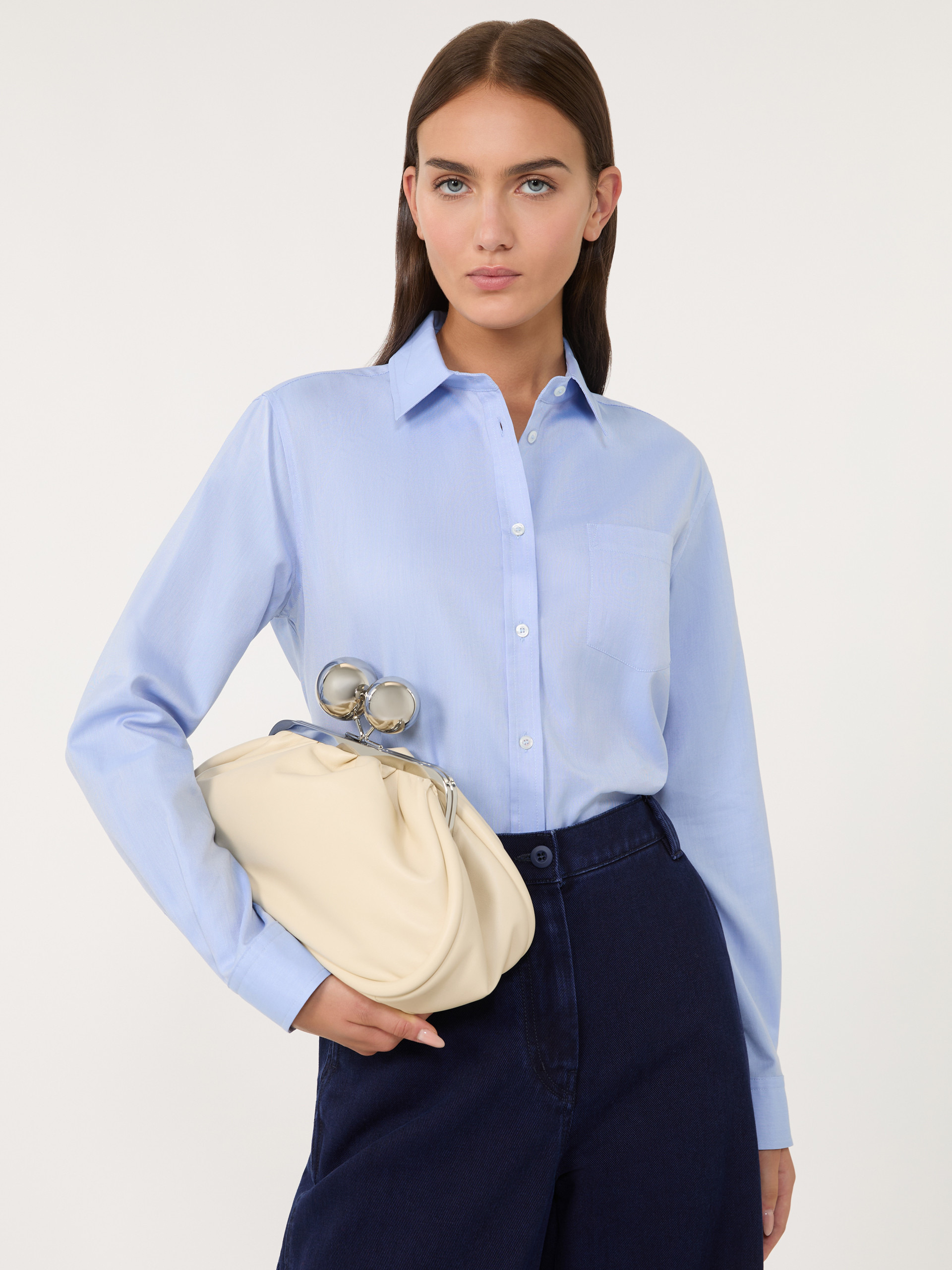 NICHEL Cotton Oxford shirt - 5