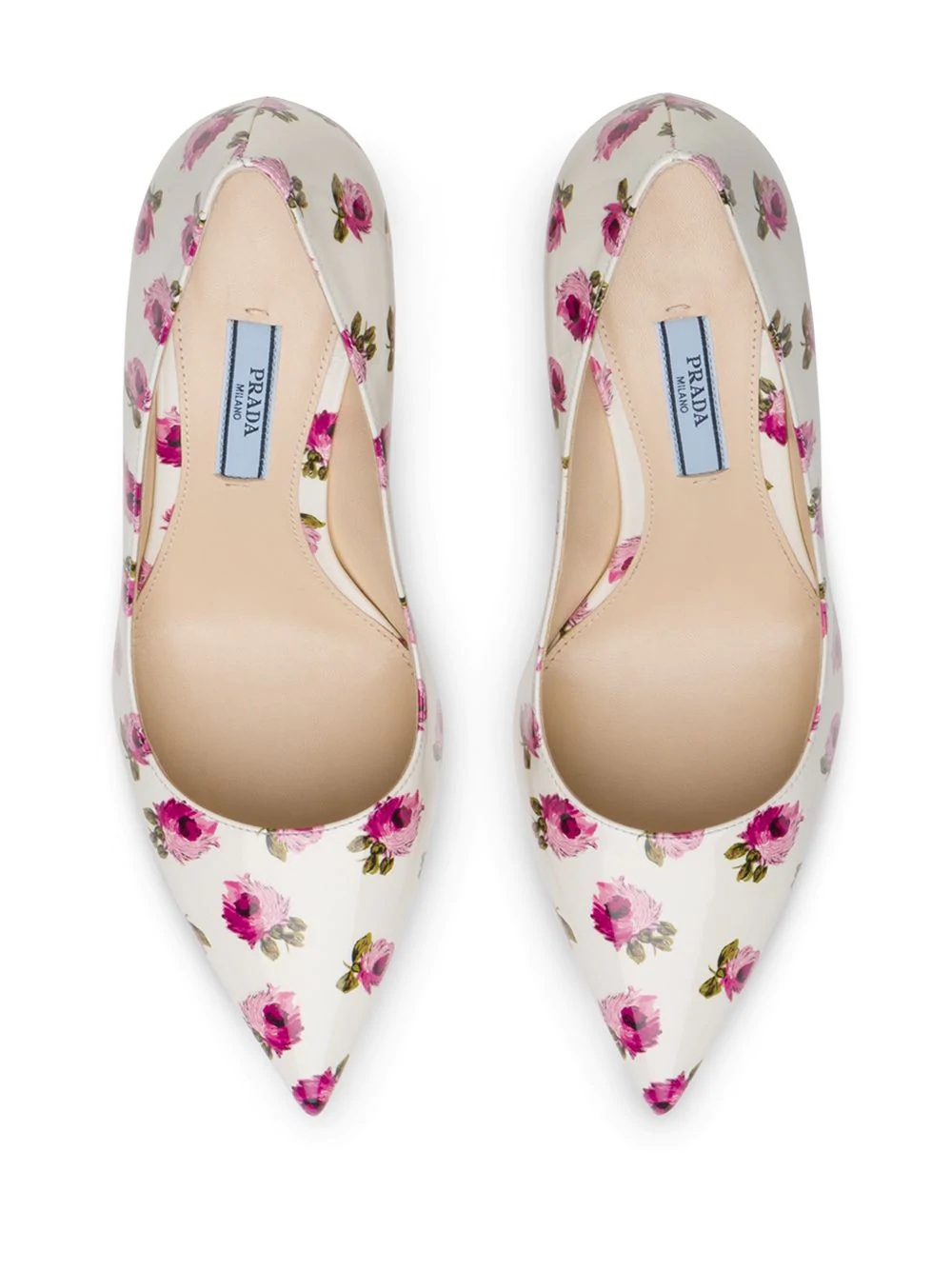 rose print 85 pumps - 4