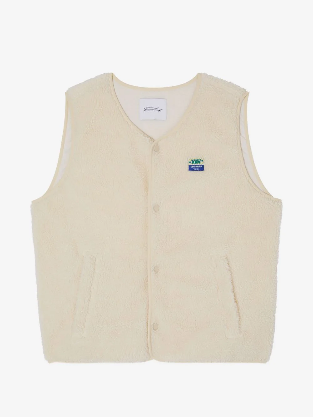 Hoktown faux-shearling gilet - 1
