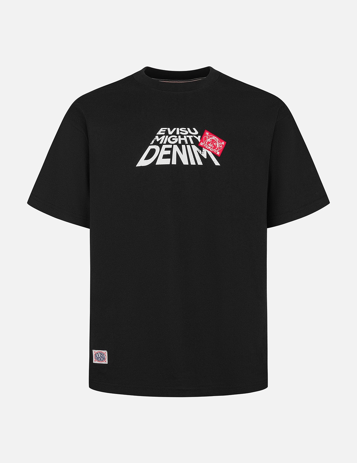 Seagull and Slogan Print Relax Fit T-shirt - 2