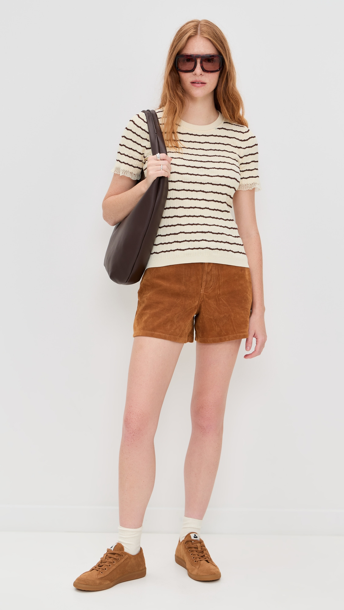 Chiara Stripe Short Sleeve Shirt - 4