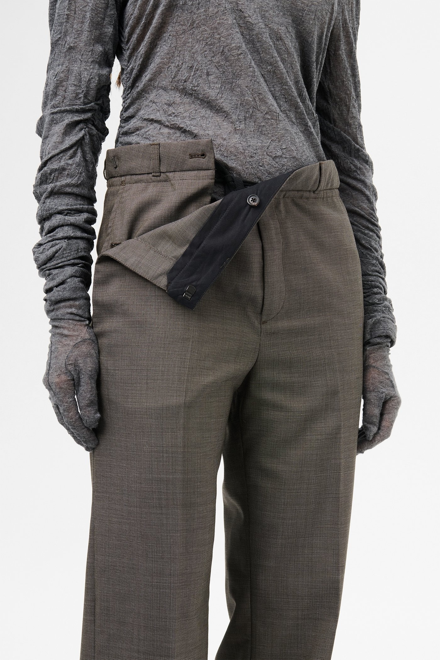 Our Legacy - Unveil Trouser Premium Charcoal Office Wool