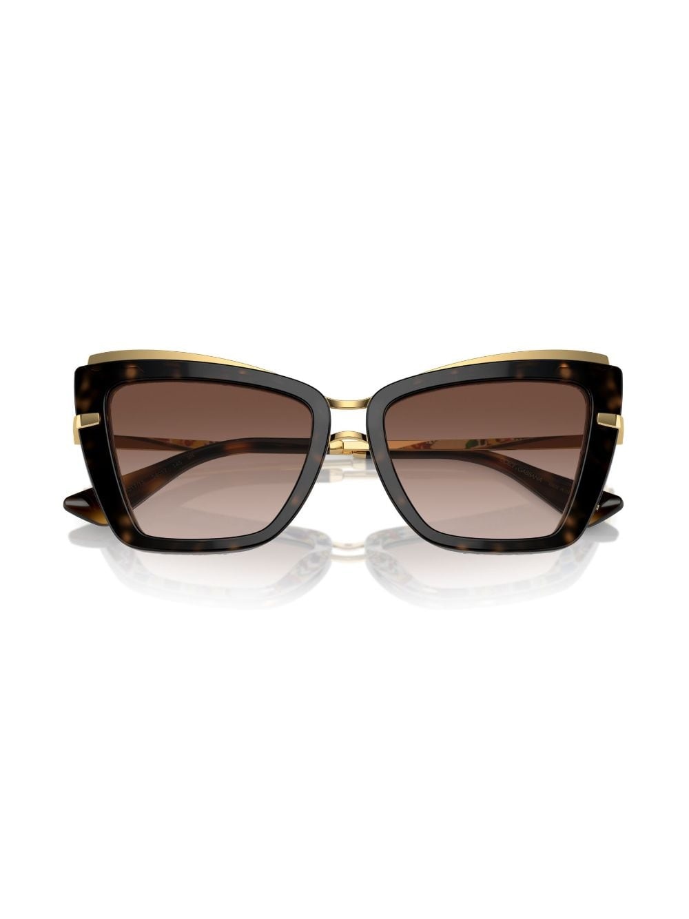 double-layer cat-eye sunglasses - 5