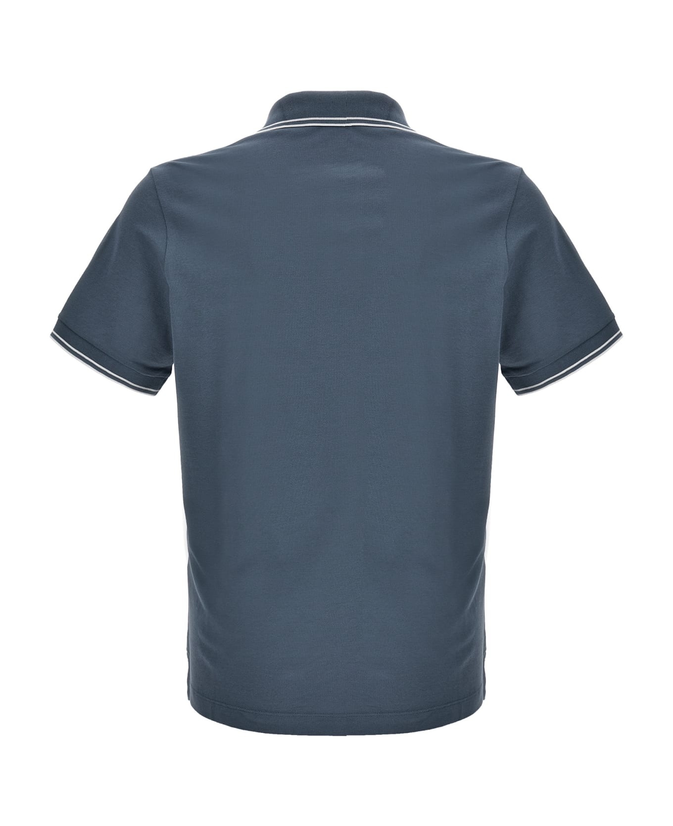 Logo-patch Cotton Polo Shirt - 2