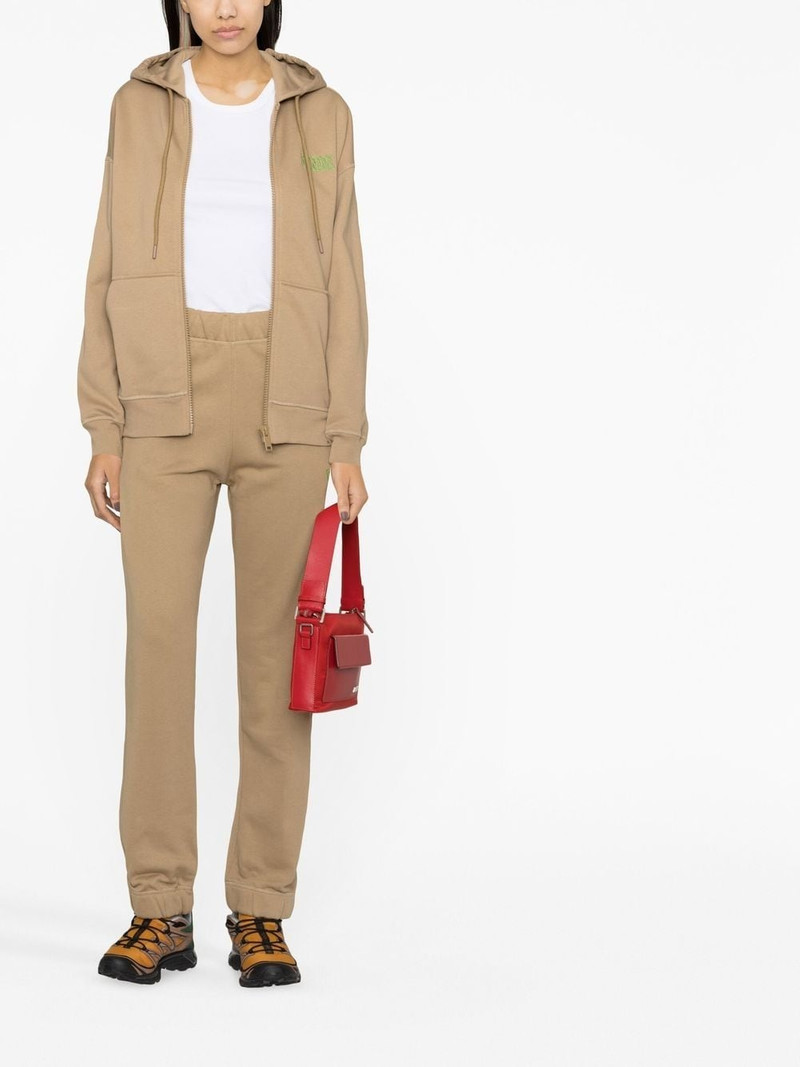 GANNI logo-embroidered track pants outlook