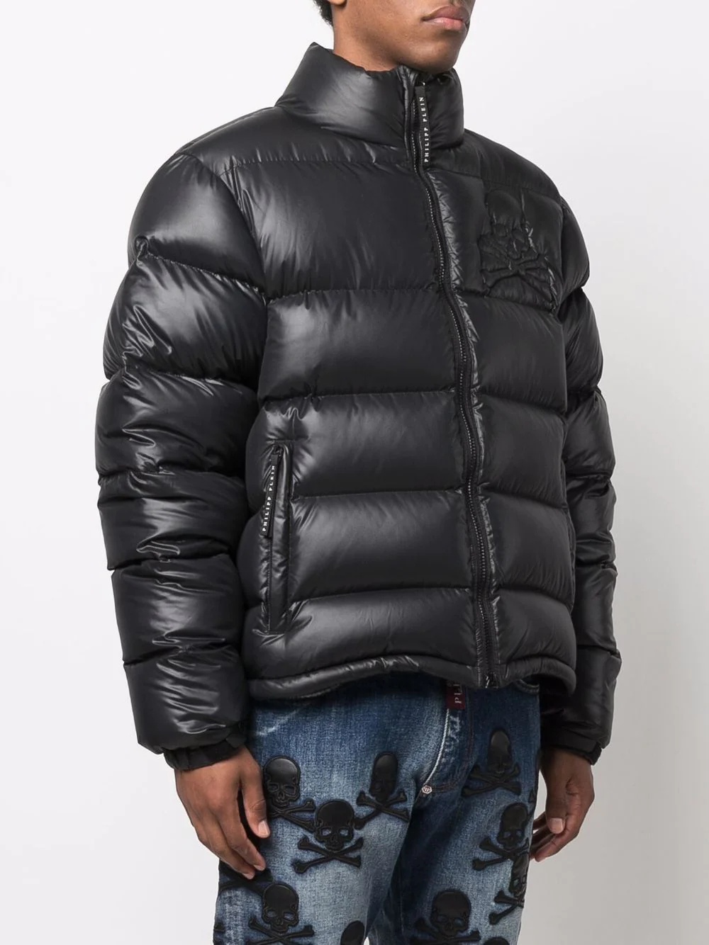 zipped padded jacket - 3