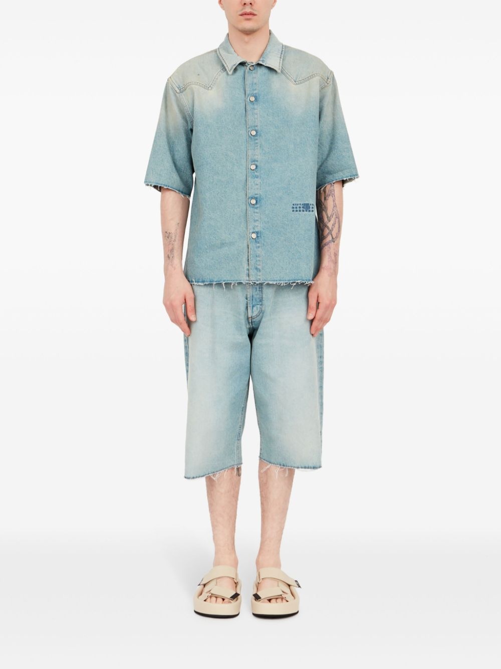 denim shirt - 2
