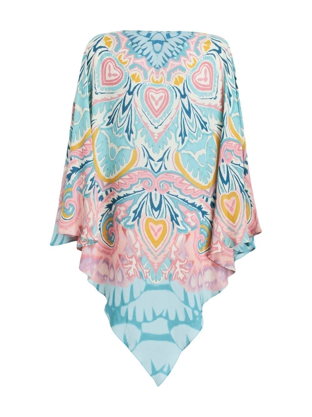 abstract-pattern print kaftan - 6