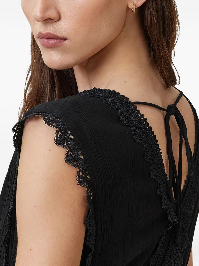 Xanthe lace-trimmed maxi dress 5