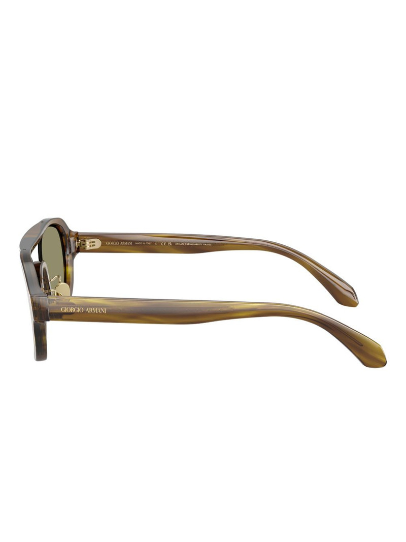 geometric-frame sunglasses 3