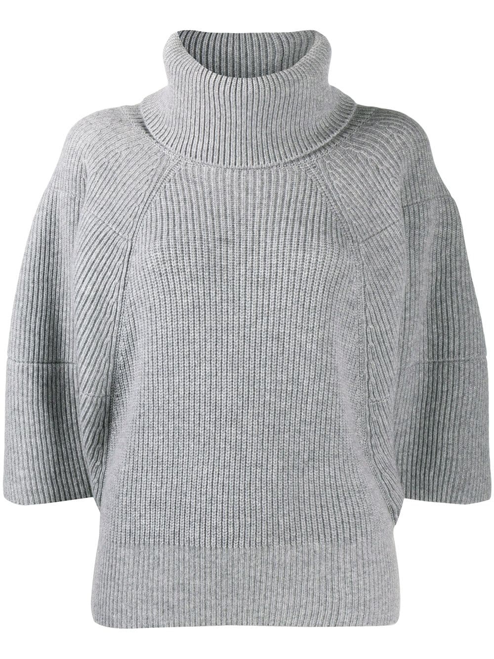 roll-neck cashmere jumper - 1