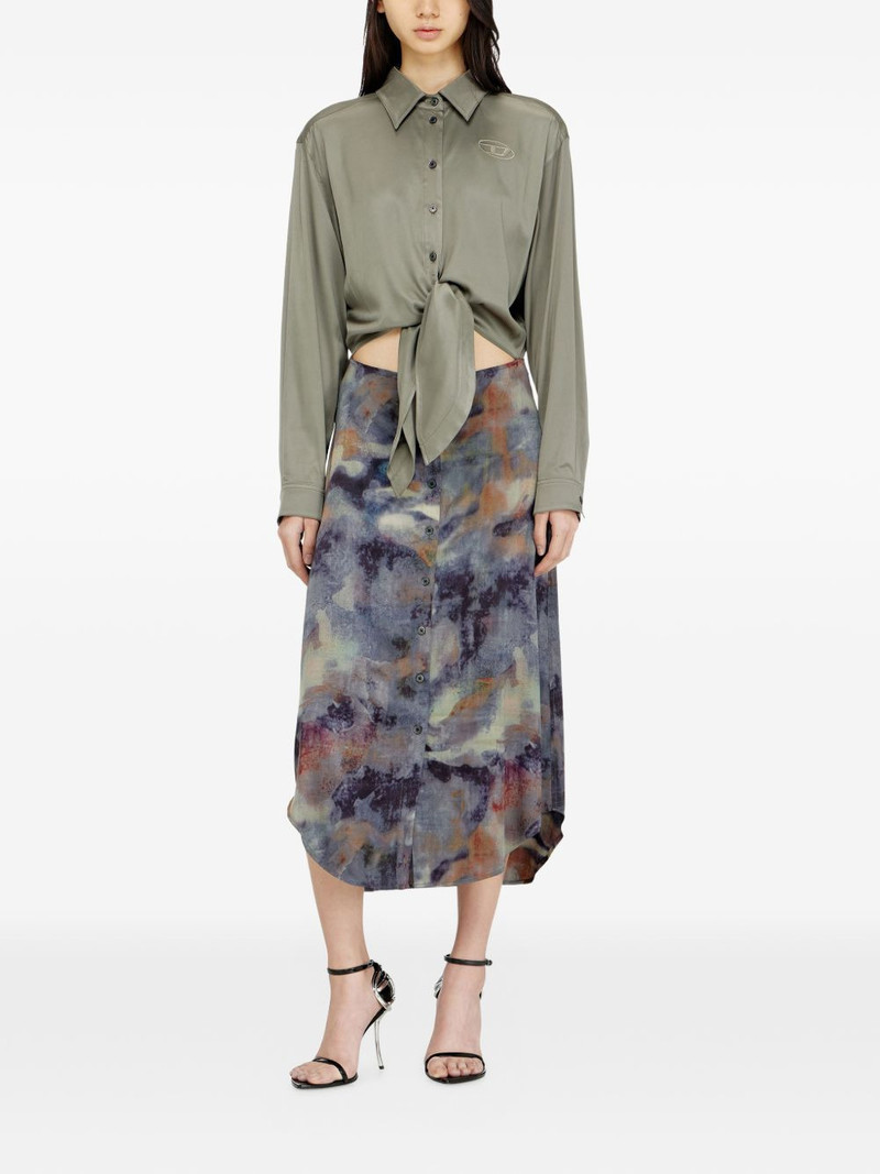 Elta tie-front midi dress 3