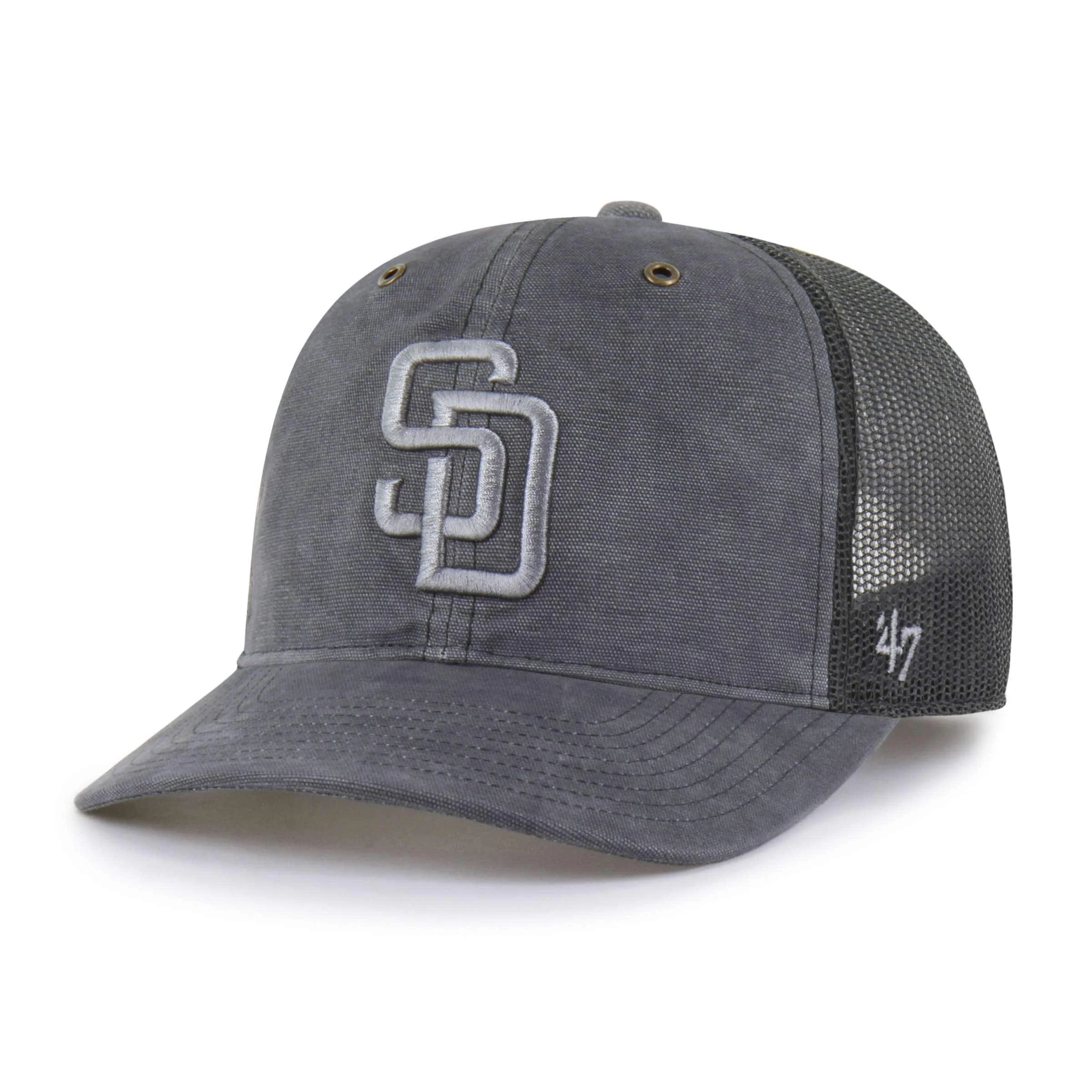 San Diego Padres '47 Dyed Trucker Relaxed Fit - 1