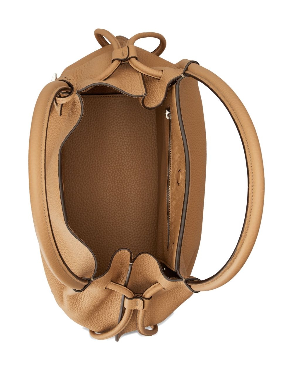 leather tote bag - 3