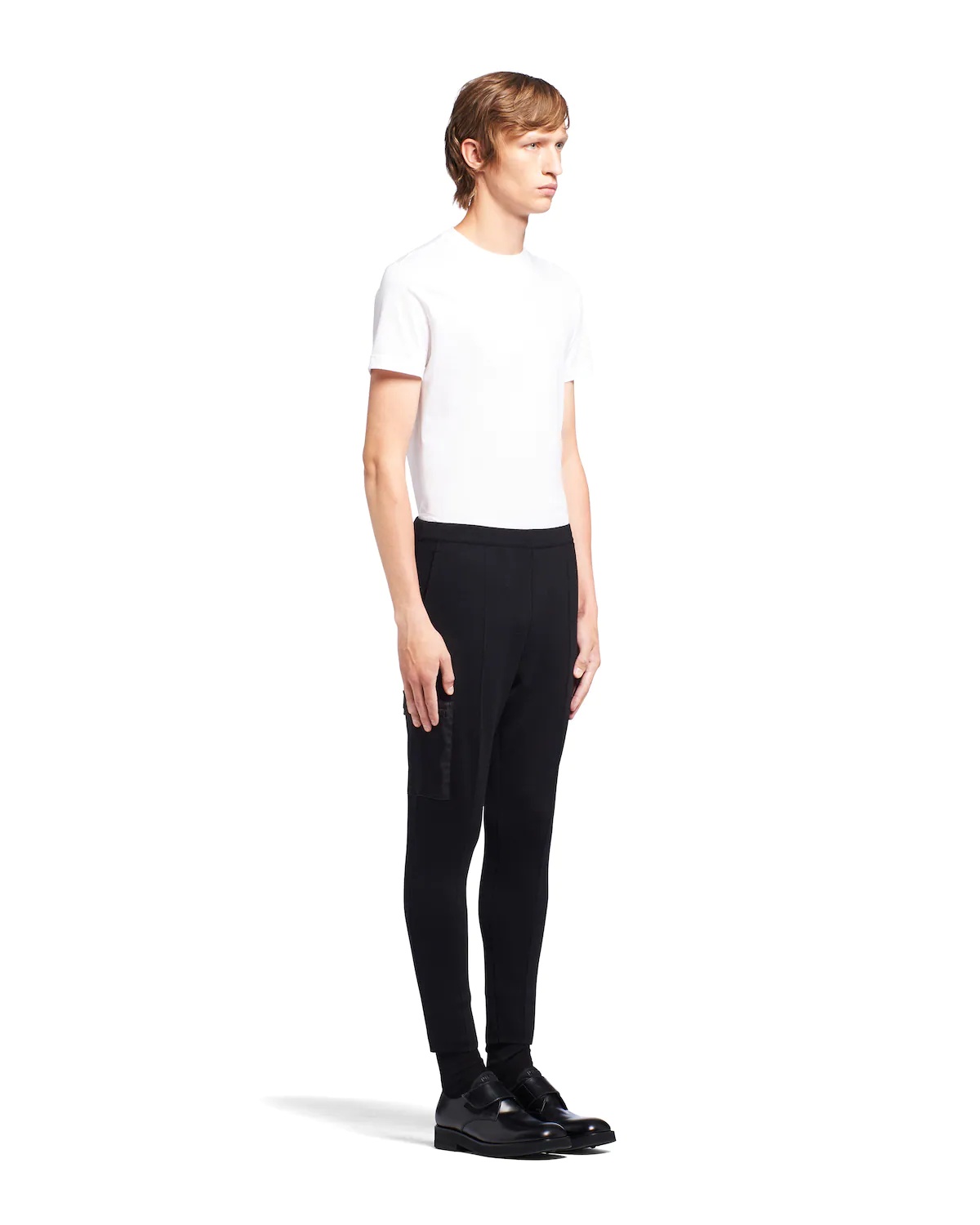 Re-Nylon Gabardine and wool pants - 3