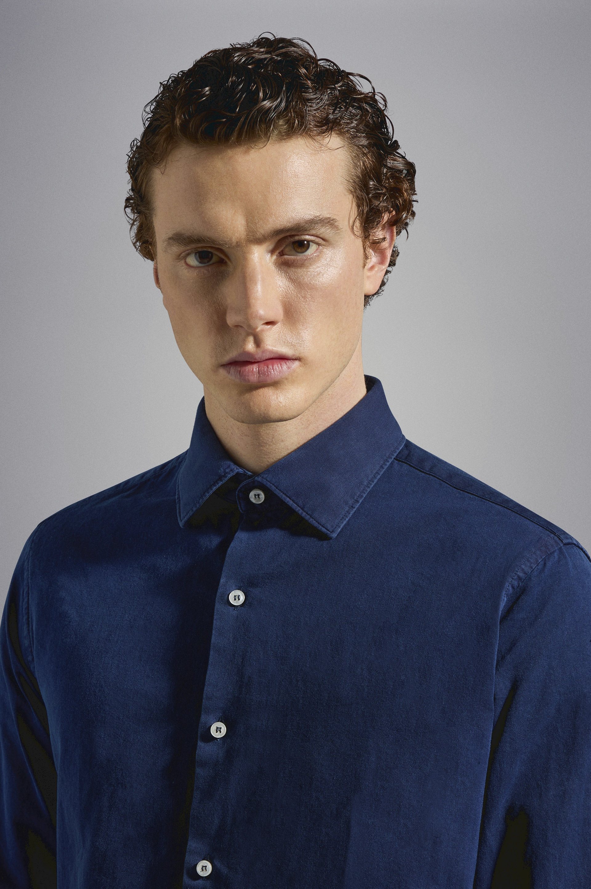 COTTON DENIM SHIRT - 4