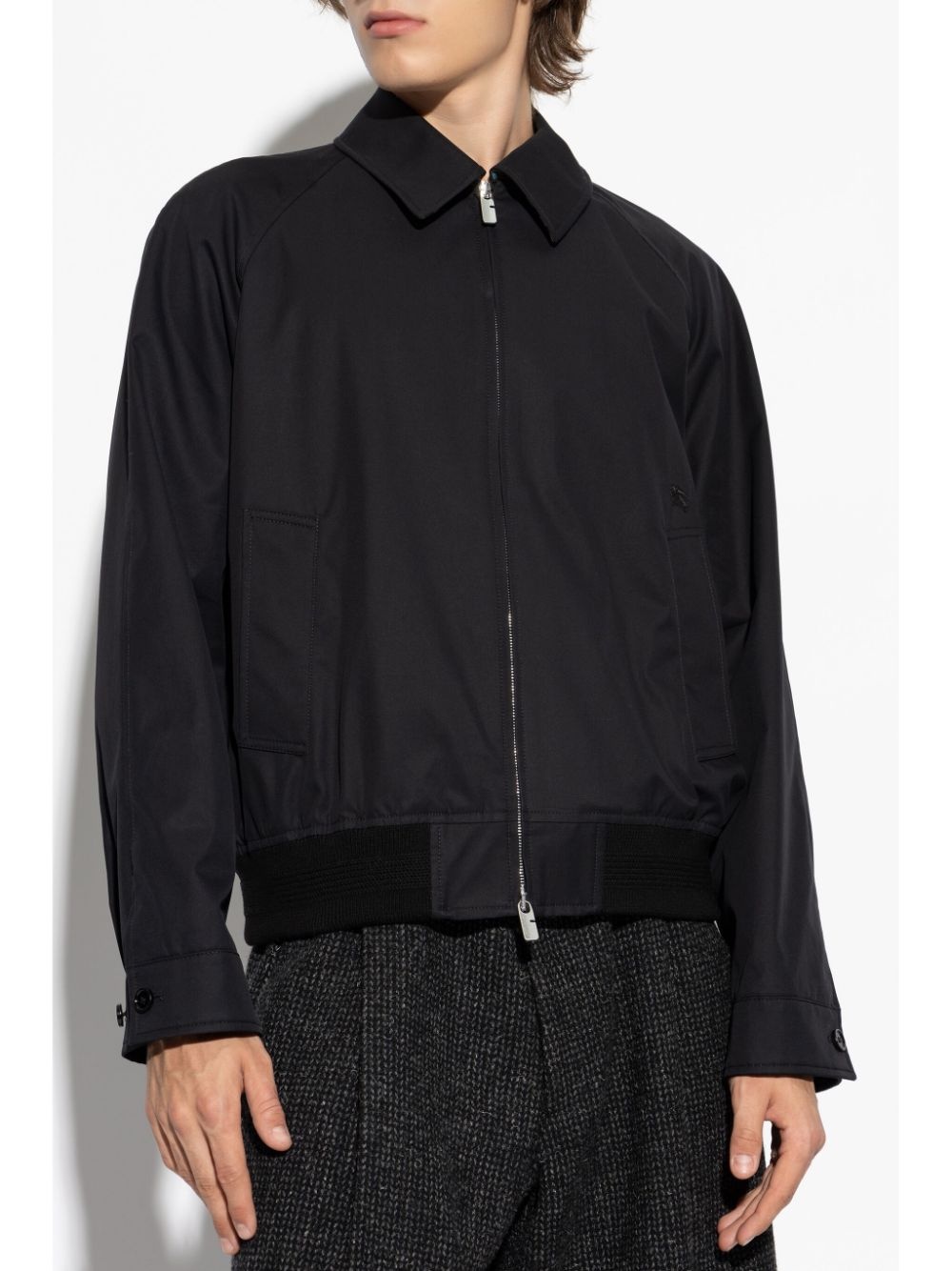 Harrington gabardine jacket - 3