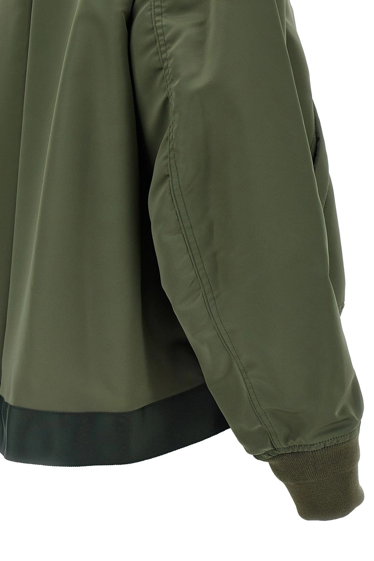 Sacai Women Nylon Bomber Jacket - 5