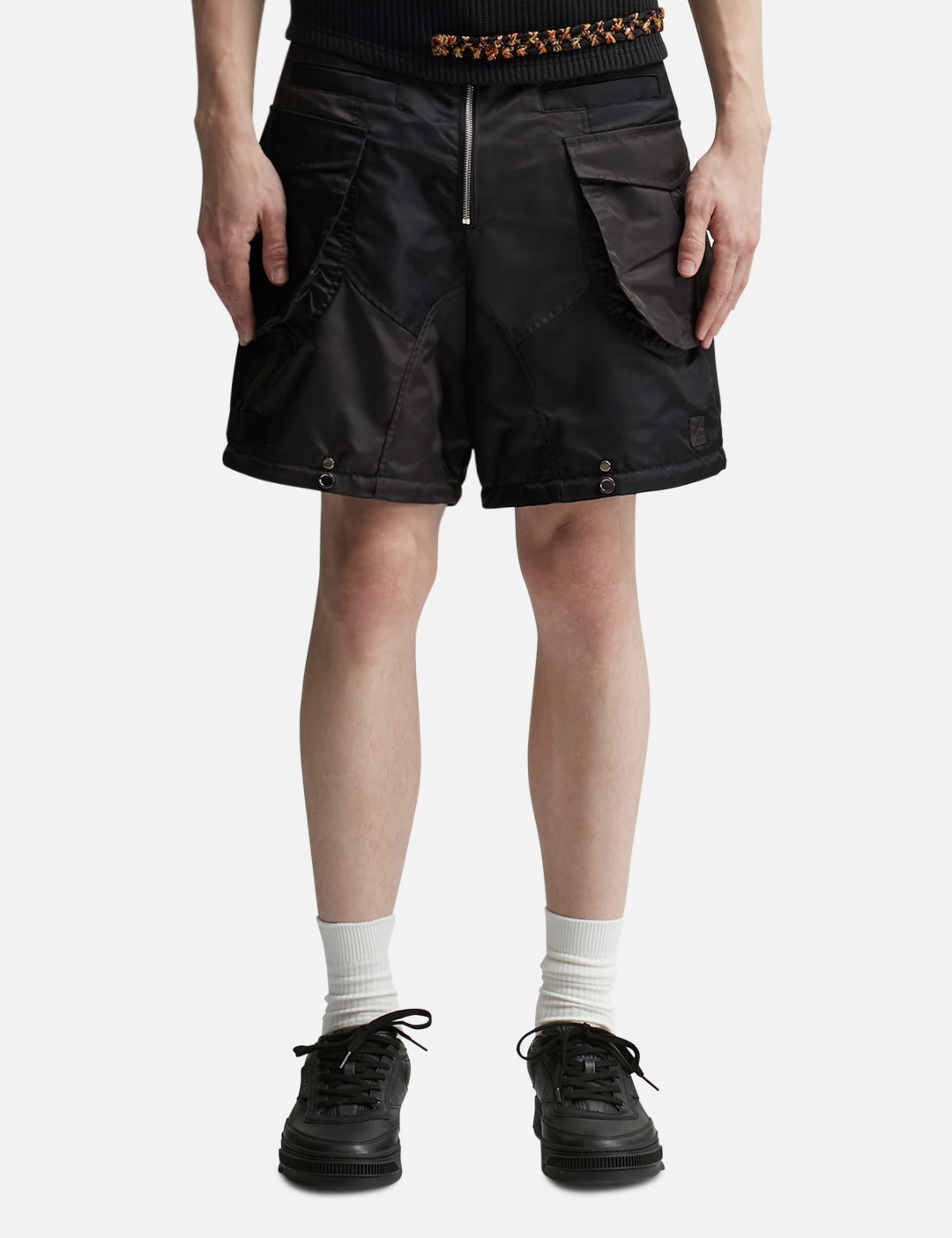 DETACHABLE PATCHWORK CARGO PANTS - 7