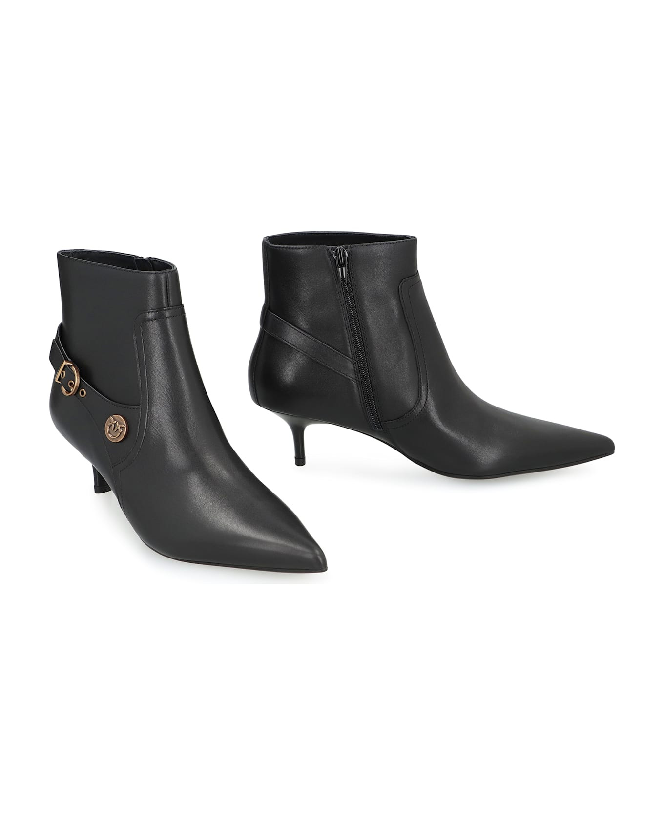 Gloria Leather Ankle Boots - 3
